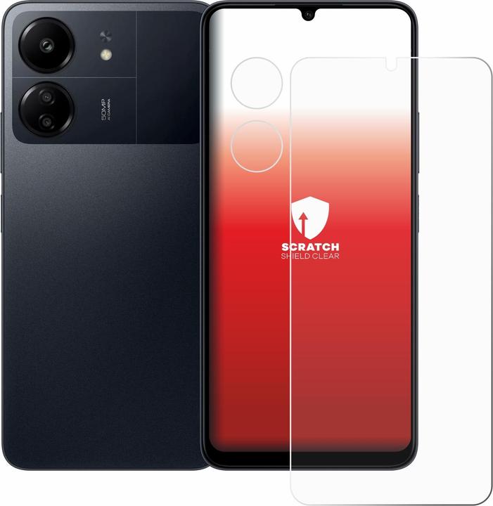Image du produit upscreen Protection d'écran Scratch Shield (1 pièce(s), Xiaomi Poco C65)
