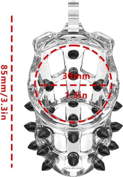 Actual product image Rimba P-Cage Peniskäfig Transparent (M)