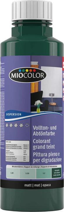 Immagine prodotto Miocolor Pittura pieno e per digradazione (Verde muschio, 500 ml)