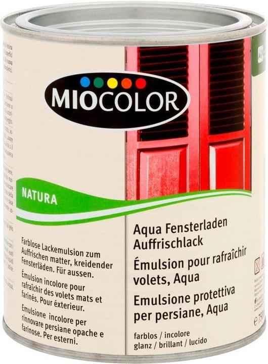 Produktbild Miocolor Fensterladen Auffrischlack (Transparent, 0.75 l)