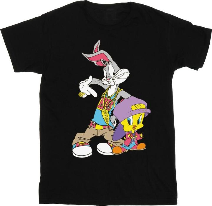 Looney Tunes Bugs And Tweety Hip Hop TShirt (4XL)