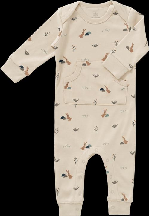 Actual product image Fresk Pyjama - Rabbit Sandshell (68, 74)