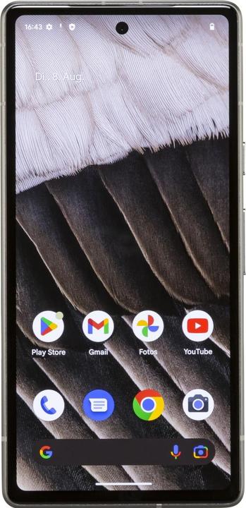 Actual product image Google Pixel 7a (128 GB, Snow, 6.10", SIM + eSIM, 64 Mpx, 5G)