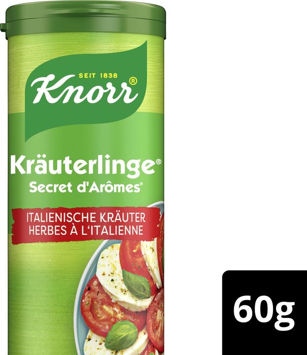 Produktbild Knorr Kräuterlinge Italienische Kräuter, Gewürz Streuer zum Würzen von Salat, Pasta & Pizza (81 g)