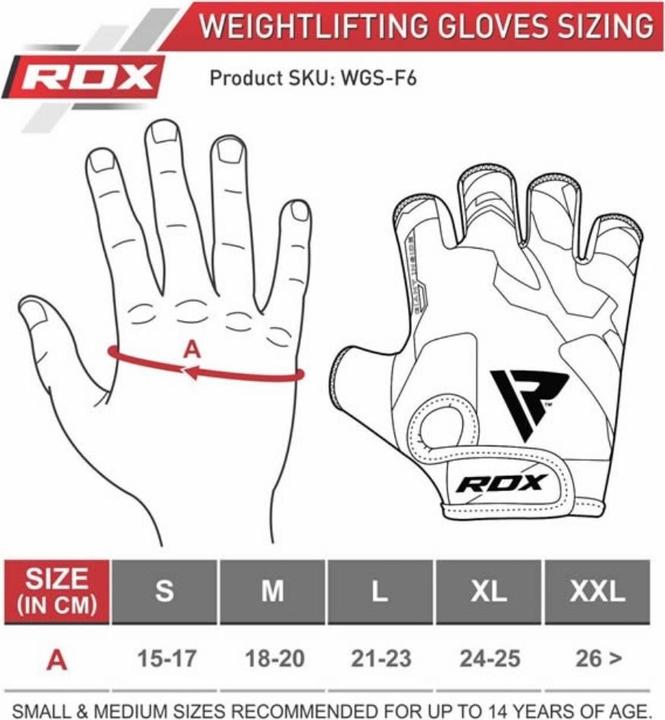 Produktbild Rdx F6 Training Handschuhe (M)