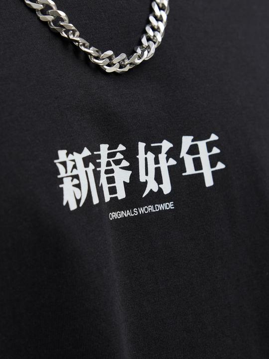 Produktbild Jack & Jones Jorsnake Tee Ss Crew Neck Tg Ln (XL)