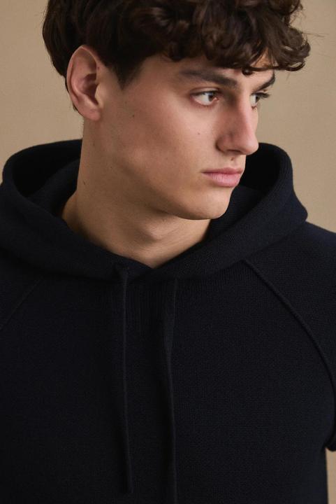 Produktbild Le Minor Merino-Woll-Hoodie (L)