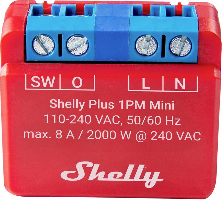 Produktbild Shelly Plus 1PM Mini (Schaltaktor)