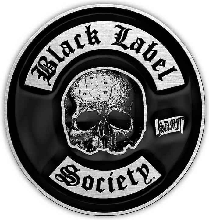 Black Label Society SDMF Emailliertes Abzeichen