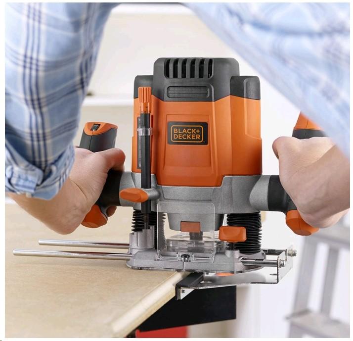 Produktbild Black & Decker Oberfräse KW1200E, 1200W