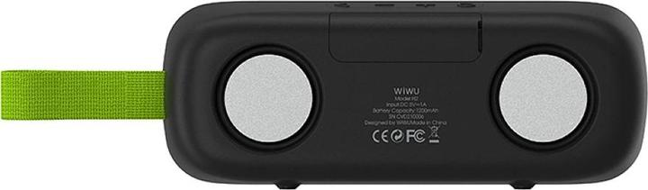 Actual product image Wiwu Bluetooth speakers - Wireless Bluetooth Speaker Thunder H2 (4 h, Battery operated)