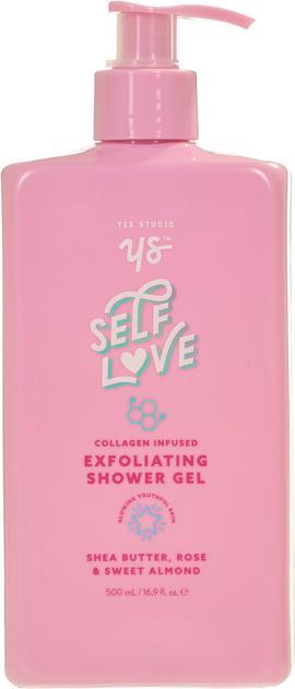 Yes Studio Exfoliating Shower Gel - Shea butter, Rose & Sweet Almond