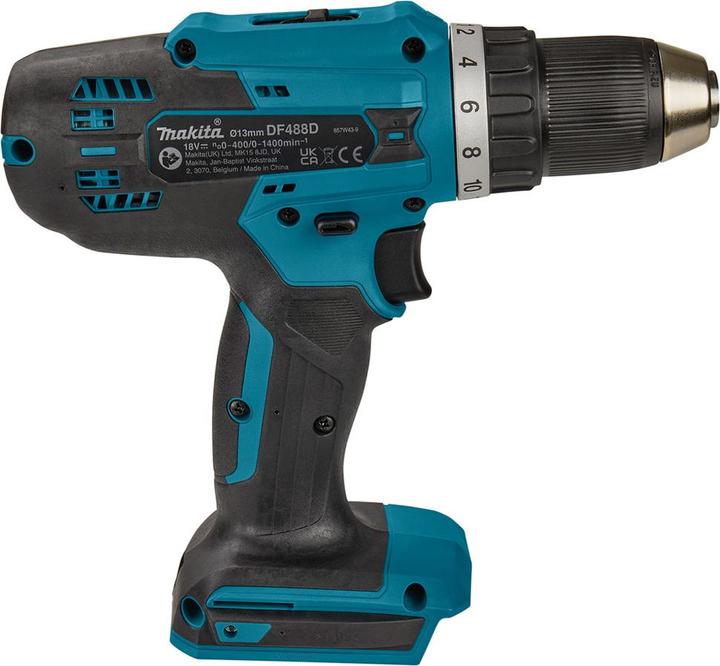 Actual product image Makita DF488DWE (Rechargeable battery operated)