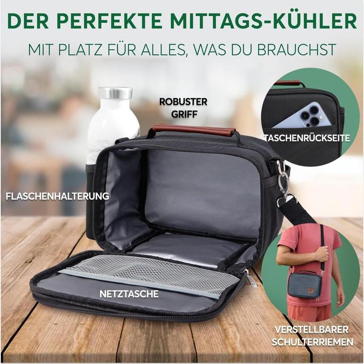 Actual product image Umami Lunch bag insulated black