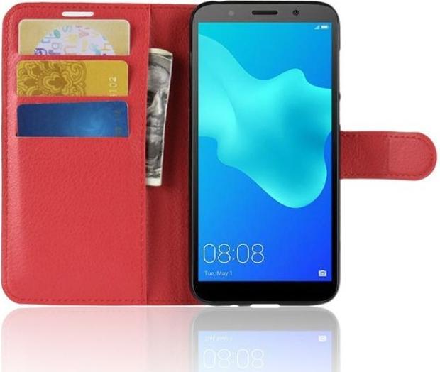 Actual product image MU Classic Litchi Leather Bookcover Series (Huawei Y5 (2018))