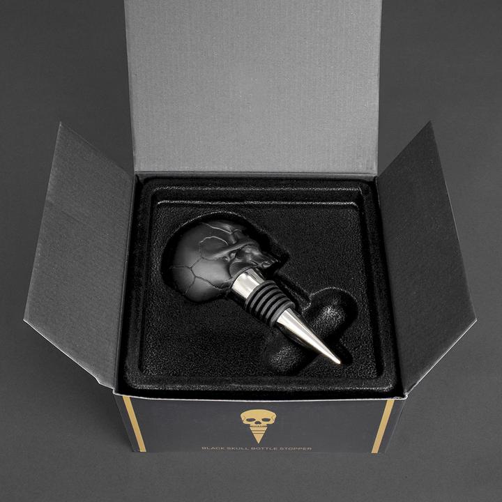 Actual product image Luckies Skull (Wine stopper)