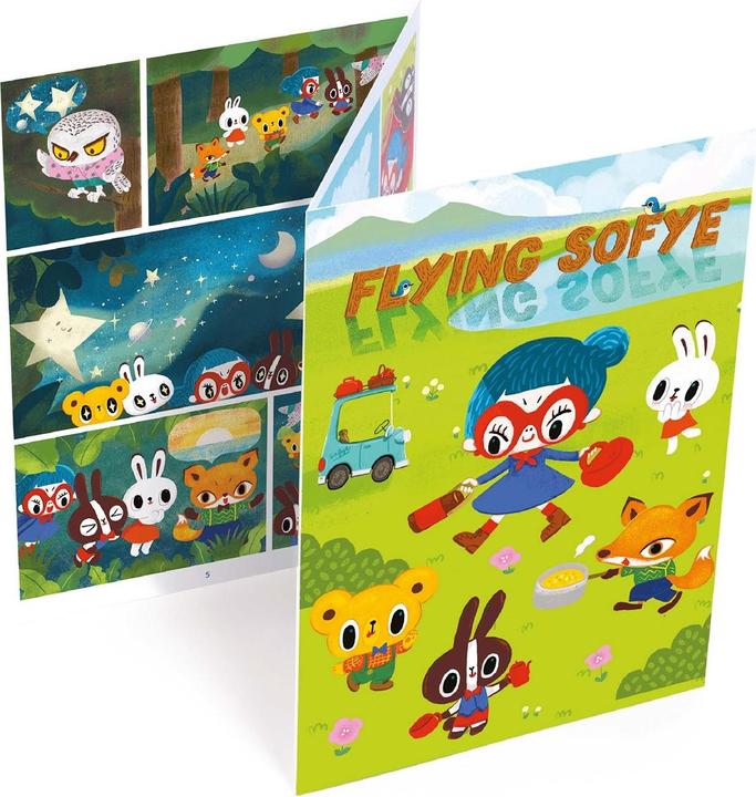 Produktbild Djeco Comicheft Fliegende Sofye