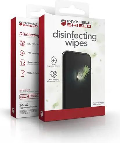 Actual product image InvisibleShield Disinfection wipes