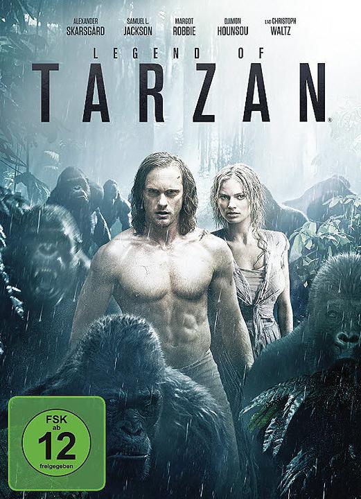 Legend of Tarzan (DVD, 2016, German)
