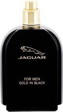 Actual product image Jaguar Gold In Black EDT Spray 100ml by (Eau de toilette, 100 ml)