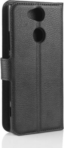 Actual product image MU Classic Leather cover with litchite texture (Sony Xperia XA2)