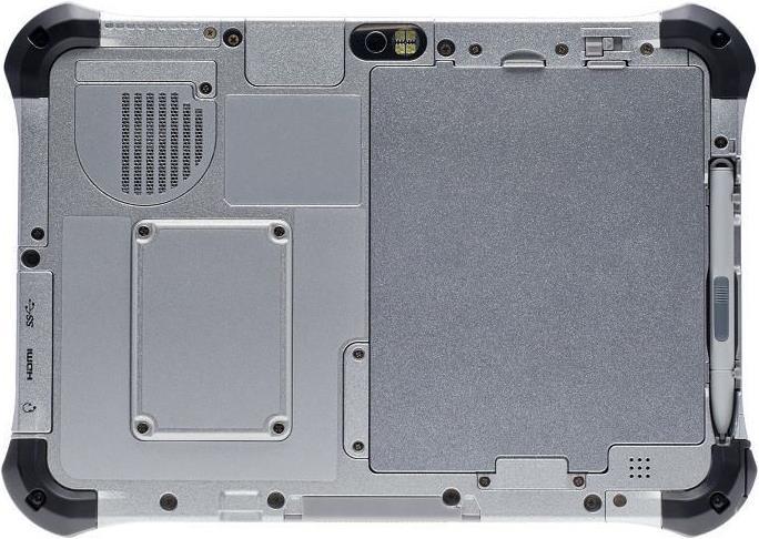 Image du produit Panasonic Toughpad, FZ-G1, Intel i5-7300U,4G,LAN,CAM (4G, 10.10", 256 Go, Noir, Silver)