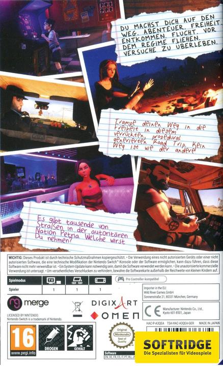 Produktbild Wild River Games Road 96 (Switch, DE)