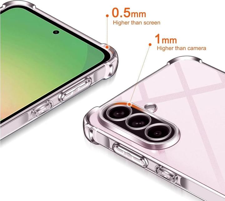Image du produit Screenguard Crystal Soft Airbag Bumper Hülle (Samsung Galaxy A56)