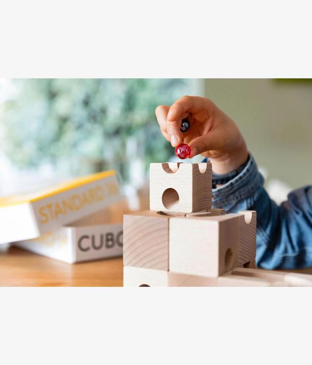 Actual product image Cuboro Marbles