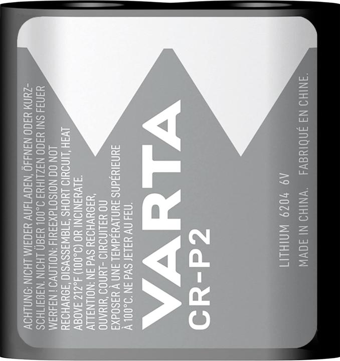 Actual product image Varta Photo Lithium (1 pcs., CRP2, 1450 mAh)