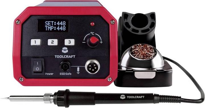 Productafbeelding Toolcraft Soldeerstation digitaal 100 W ST-10