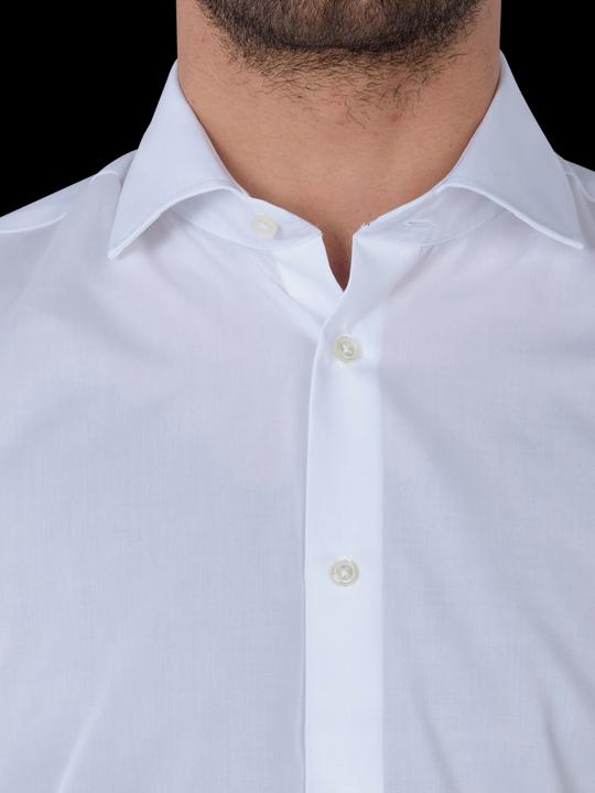 Produktbild The Basics Hemd Modern Fit Hai bügelleicht white (XL)