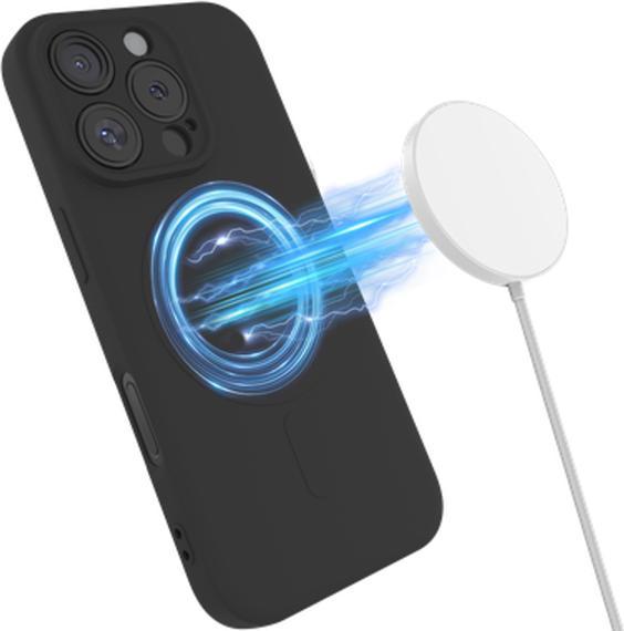 Actual product image Just in Case TPU Back Cover Black Magnetic Apple iPhone 16 Pro (Apple iPhone 16 Pro)