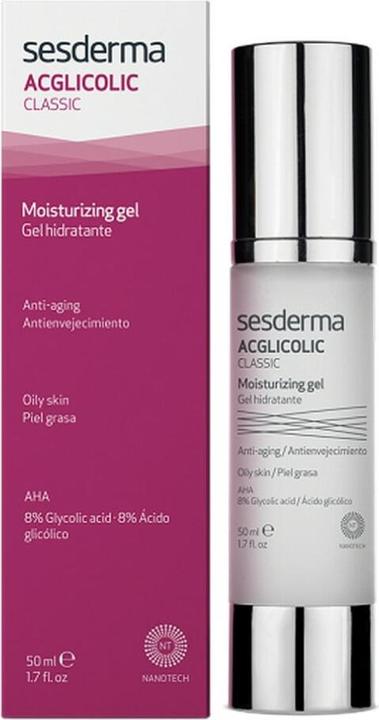 Actual product image Sesderma Acglicolic Classic Moisturising Gel (50 ml, Day cream)