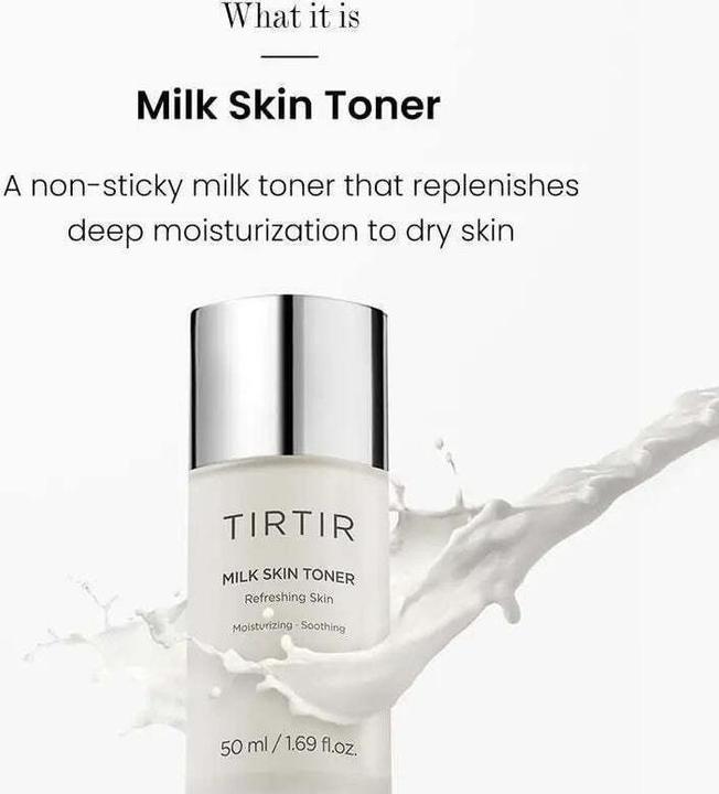 Image du produit TirTir Tonique pour la peau au lait (Lait nettoyant, 150 ml)