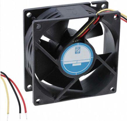 Actual product image Rs Pro DC fan, alarm, 80x32mm 94.4cu.m/h 24V (80 mm, 1 x)