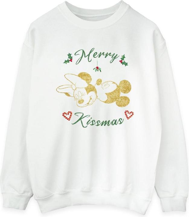 Disney Mickey Mouse Merry Kissmas Sweatshirt (XL)
