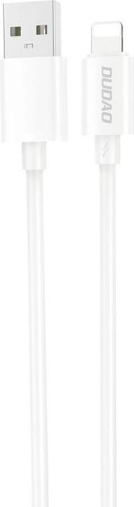 Dudao L4SL USB-A / Lightning 2A cable 1m - white (1 m, USB 3.2 Gen 1)