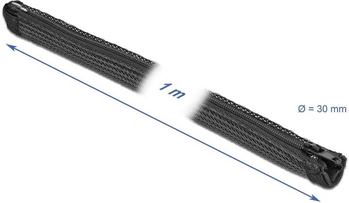 Actual product image Delock Braided hose (Cable conduit, 100 cm)