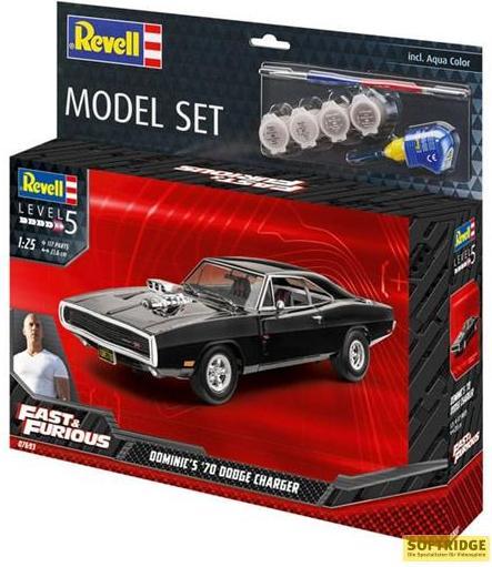 Image du produit Revell Set modèle FF Dominics 1970 Dodge Charger