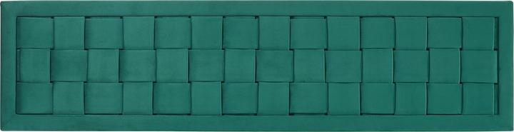 Actual product image En.Casa Headboard Tervo 140x50 cm velvet green