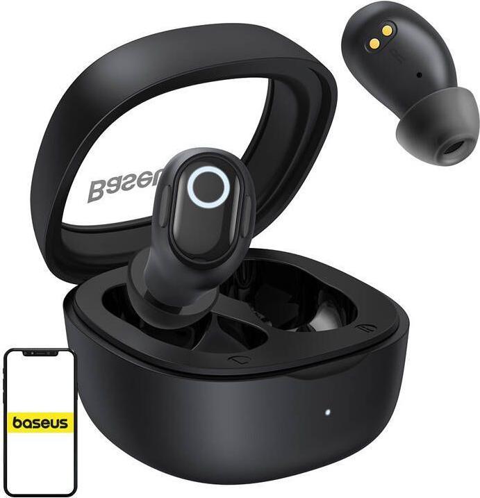 Produktbild Baseus Wireless headphones Bowie WM02 TWS, Bluetooth 5.0 (black) OS (5 h, Kabellos)