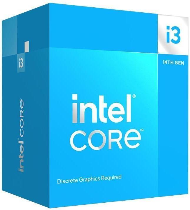 Actual product image Intel Core i3 14100 14. Nesil 12MB L3 (LGA 1700, 3.50 GHz, 4 -Core)