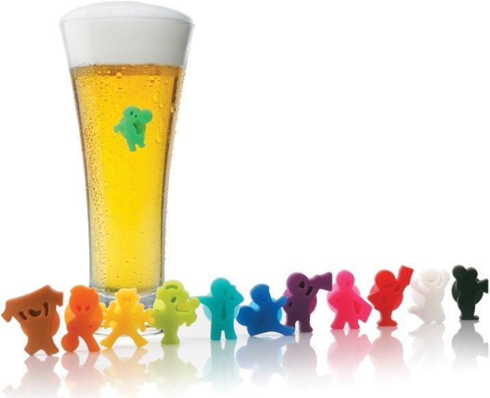 Productafbeelding Vacu Vin Feestgangers (Glazen stiften)