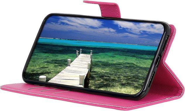 Actual product image MU Classic Litchi Leather Bookcover Series (Samsung Galaxy M53 5G)