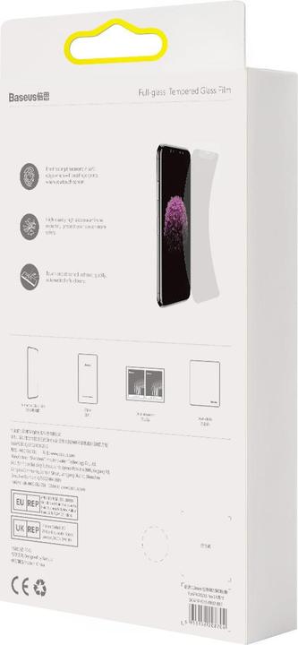 Produktbild Baseus All-glass Porcelain Crystal Dust-proof Anti-peeping Film for iP11 (2 Stück, Apple iPhone 11 Pro Max, Apple iPhone XS Max)