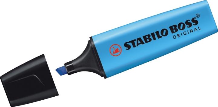 Actual product image STABILO Boss Highlighter (Blue, 2 mm, 1 x)