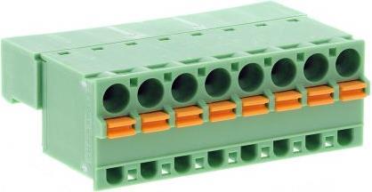 Image du produit Phoenix Contact Push-in spring-cage Terminal Block 8 way