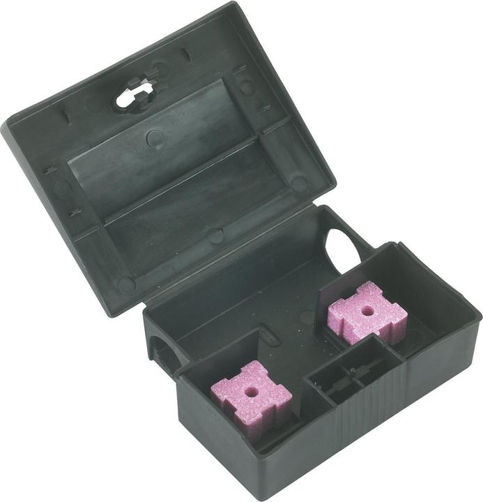 Actual product image Kerbl Bait station BlocBox (for mice, plastic bait box, lockable with key, dimensions 12