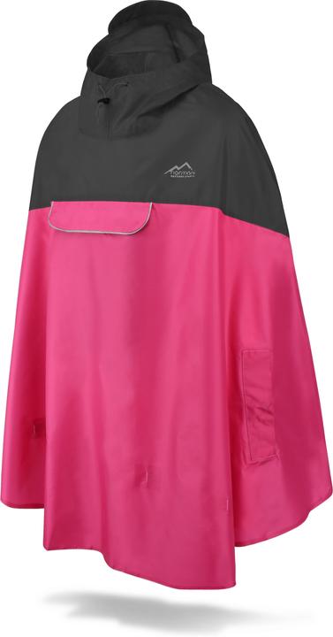Normani Unisex Regenponcho wasserdicht Cherrapunji (S, M)